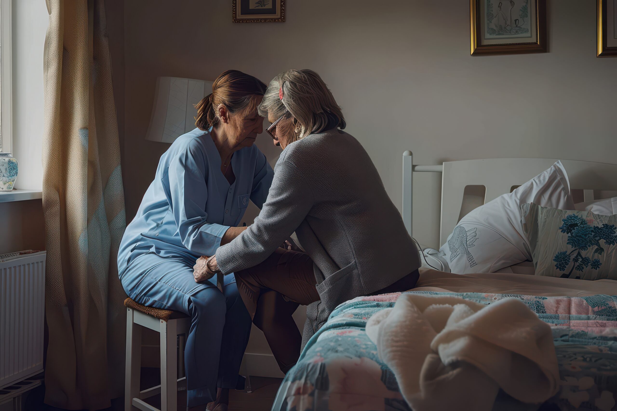 its-going-be-alright-elderly-woman-sitting-edge-her-bed-with-her-head-down-female